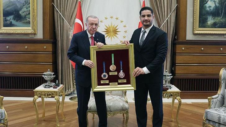 Cumhurbaşkanı Erdoğan, Taha Akgül’ü kabul etti