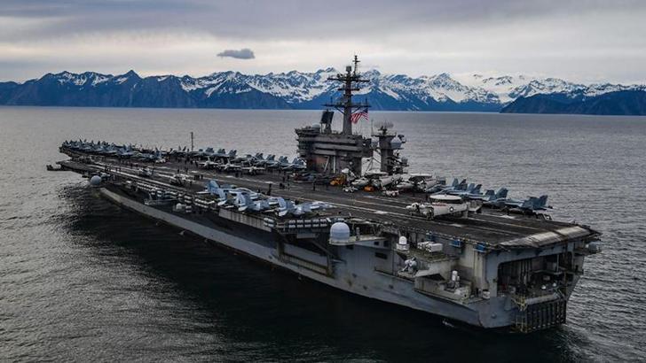 ABD, uçak gemilerinden birini Doğu Akdeniz’den çekti