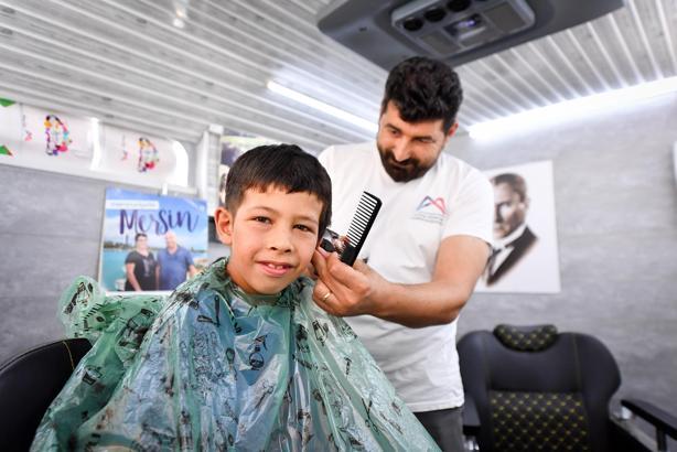 Erdemli'de mobil kuaför hizmeti