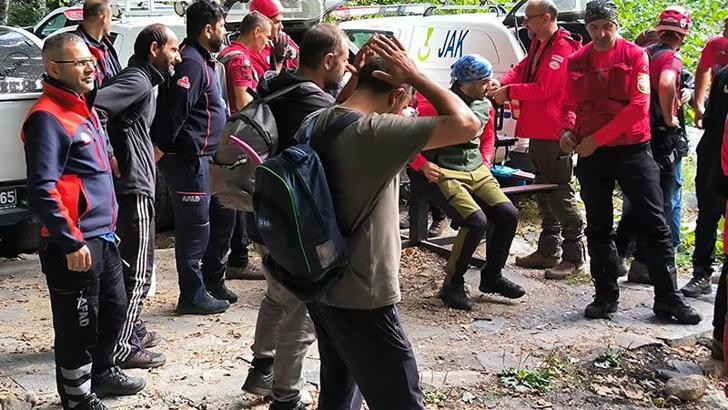 Balık tutmak için gittikleri bölgede kaybolan 3 kişi, 20 saat sonra bulundu