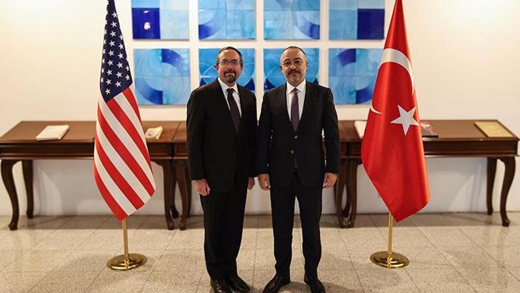 ABD ile yapılan görüşmede Suriye’deki gelişmeler ele alındı