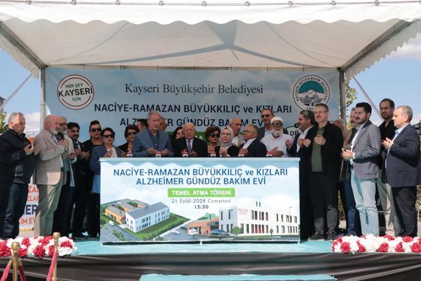 Hayırseverin yaptıracağı 'Alzheimer Gündüz Bakım Evi'nin temeli atıldı