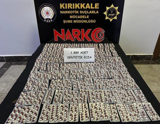 Kırıkkale'de narkotik operasyonu: 1 tutuklama