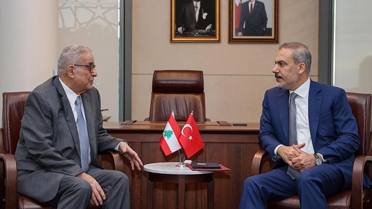 Bakan Fidan, Lübnan Dışişleri Bakanı Buhabib ile görüştü