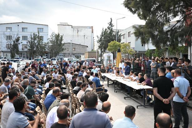 Işıkkent'te ayakkabıcı esnafının sorunları toplantıda masaya yatırıldı