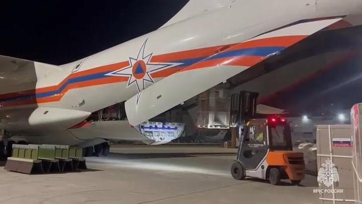 Rusya'dan Lübnan'a 33 tonluk insani yardım