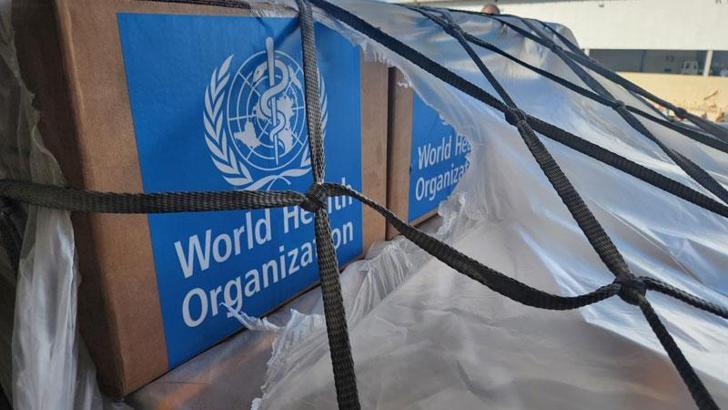 DSÖ: Lübnan’a tıbbi malzeme taşıyan ilk uçak Beyrut’a ulaştı