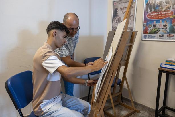 Efecan, kurs merkezi ile hayaline kavuştu