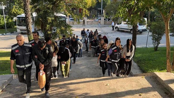 Samsun merkezli 13 ilde yasa dışı bahis operasyonunda 39 gözaltı