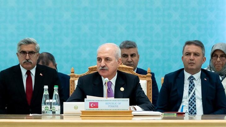 TBMM Başkanı Kurtulmuş, Uluslararası ‘Zaman ve Uygarlık İlişkisi-Modern Dünya ve Kalkınmanın Temeli’ Forumu’nda konuştu