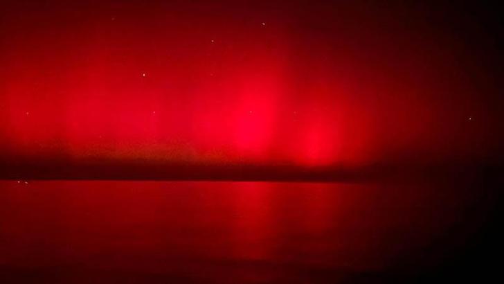 Karadeniz'de kuzey ışıkları gözlendi