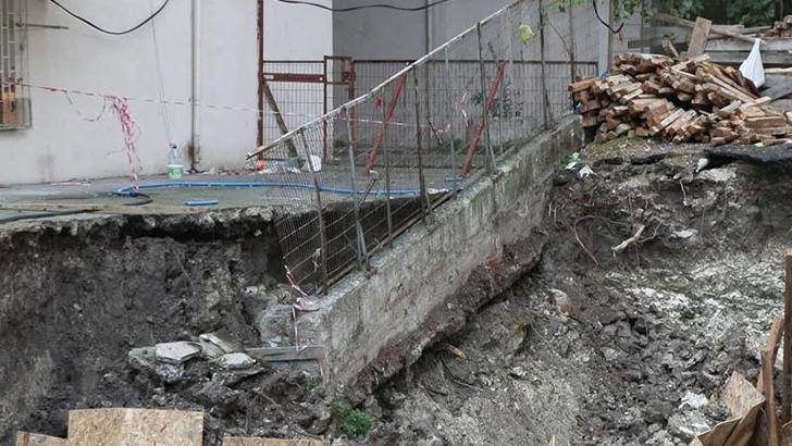 Küçükçekmece'de tahliye edilen binanın akıbeti incelemelerin ardından belli olacak