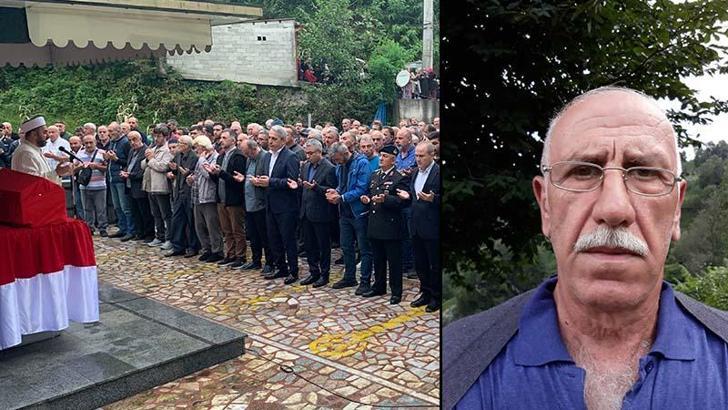 Kazada yaşamını yitiren Kıbrıs gazisi son yolculuğuna uğurlandı