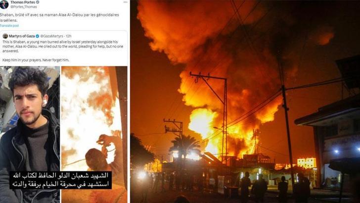 Fransız milletvekili İsrail'in okul saldırısına tepki gösterdi