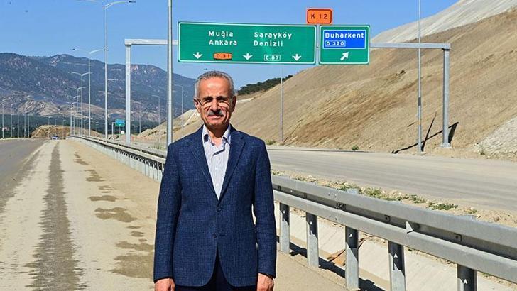 Bakan Uraloğlu: Aydın-Denizli Otoyolu, 17 Ekim'de trafiğe açılacak
