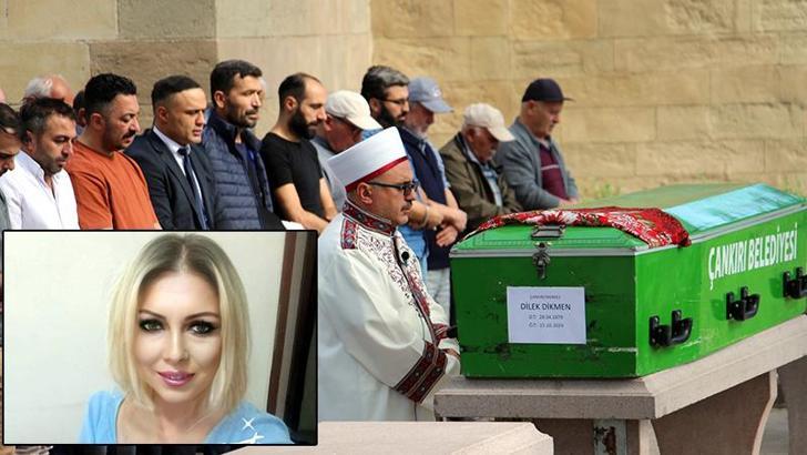 Erkek arkadaşının öldürdüğü Dilek, son yolculuğuna uğurlandı