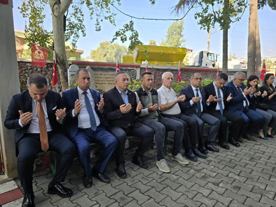 Şehit Kaymakam Saim Bey, mezarı başında anıldı