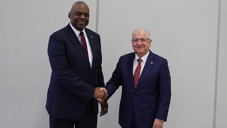 Bakan Güler, ABD Savunma Bakanı Austin ile görüştü