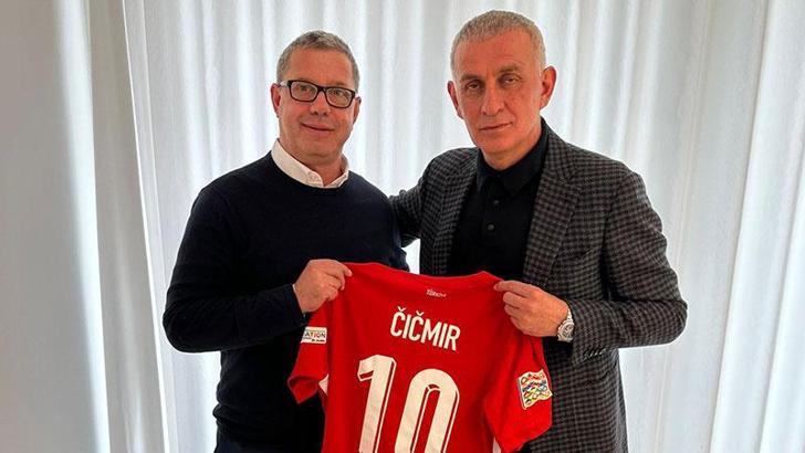 TFF Başkanı Hacıosmanoğlu, Slovenya Futbol Federasyonuna ziyarette bulundu