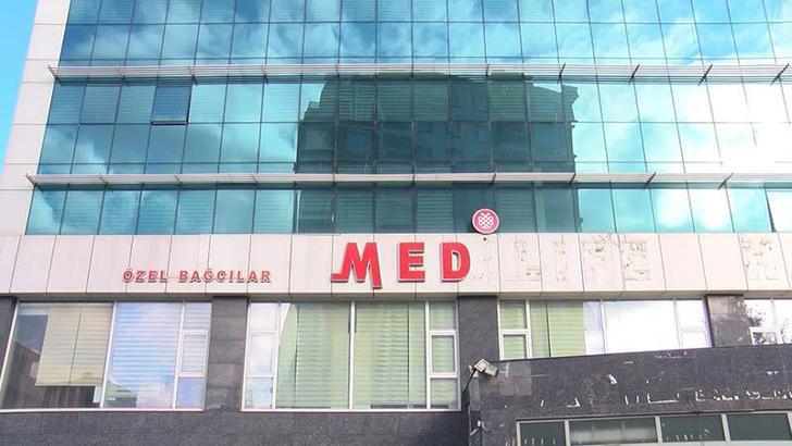 Esenler'de skandalda adı geçen hastanenin tabelası söküldü