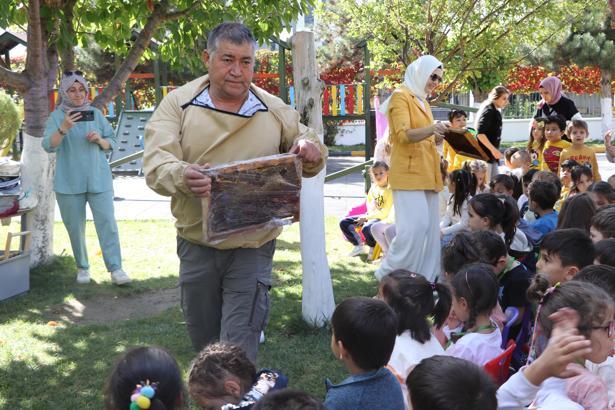 Anaokulu öğrencileri ‘Arıların Yaşamı’ atölyesiyle doğal yaşamı öğreniyor