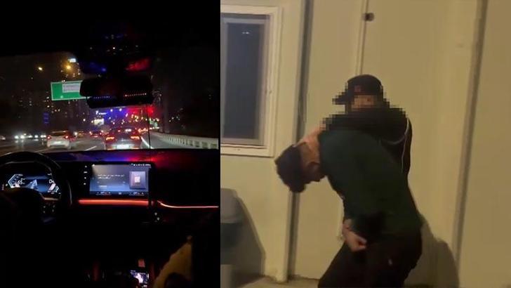 İstanbul'da çakarlı araç kullanan yabancı uyruklu sürücü gözaltına alındı