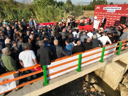 Kozan İdemköy Köprüsü açıldı