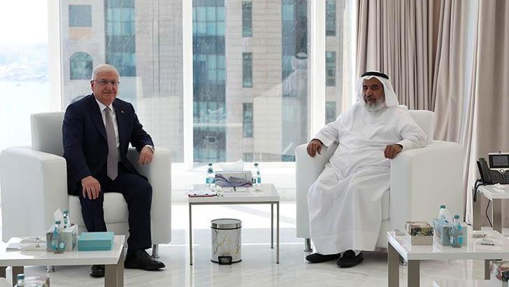 Bakan Güler, Katar Evkaf ve Şeriye Bakanı Ghanem ile görüştü