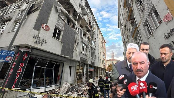 Çorum Valisi Çalgan: Patlamanın olduğu bina kaldırılacak