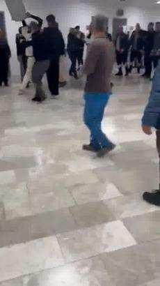 Hastanede polise ve güvenlik görevlilerine saldıran 9 kişi gözaltında