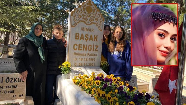 Samuray kılıcıyla öldürülen Başak Cengiz, ölümünün 3'üncü yılında anıldı