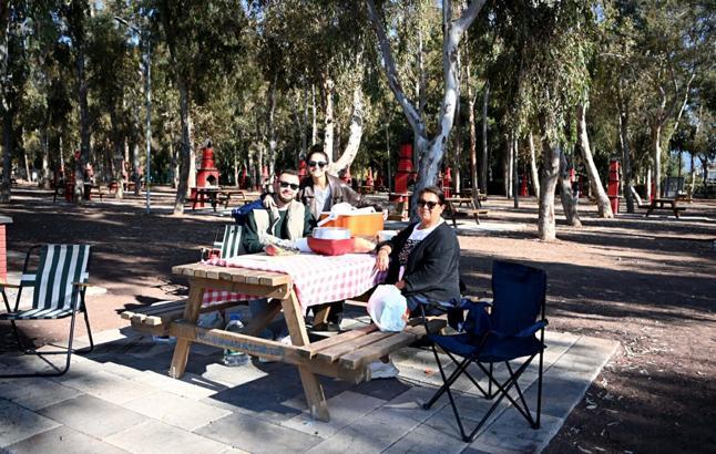 Sevgi Plajı'ndaki arazinin mesire alanı olarak düzenlenme çalışmaları tamamlandı