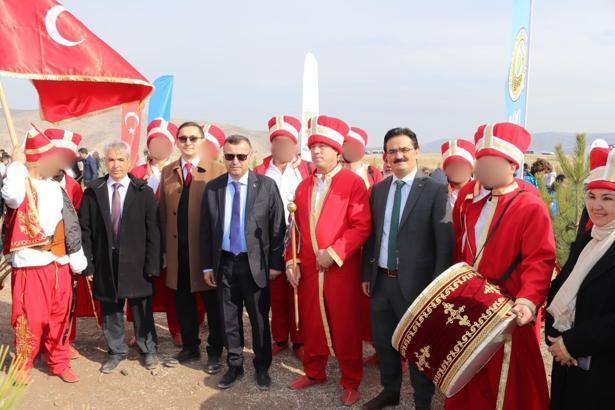 Denetimli serbestlik yükümlülerinden oluşan 21 kişilik mehter takımı gösteri yaptı