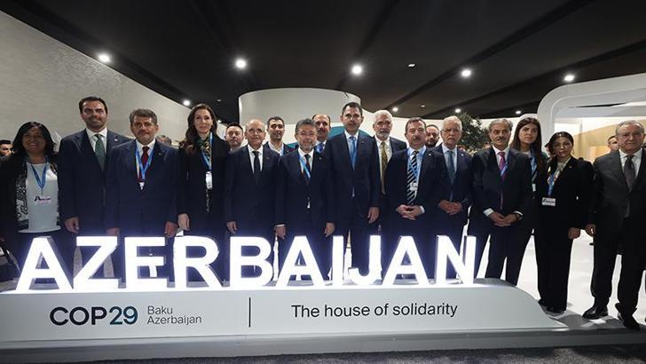 COP29'da Türkiye pavilyonu açıldı