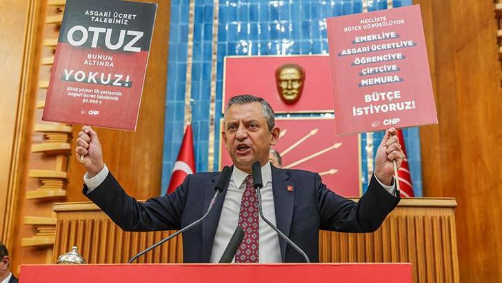 Özgür Özel: Asgari ücret talebimiz 30 bin lira, bunun altına biz yokuz