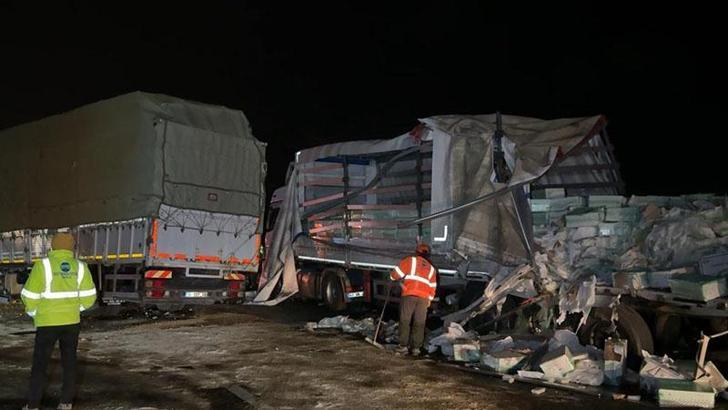 Kuzey Marmara Otoyolu’nda kaza: Ulaşım tekrar normalde döndü