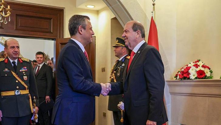 CHP Genel Başkanı Özel, KKTC'nin 41’inci kuruluş yıl dönümü kutlamalarına katıldı