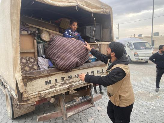 Suriye’de bin 400 ailenin ikamet edeceği ‘Umut Şehri’ kuruldu