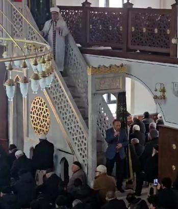 Ankara'da işaret dili ile cuma hutbesi