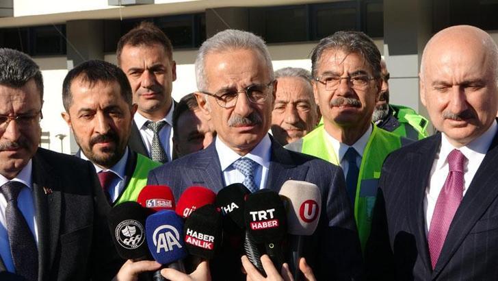 Bakan Uraloğlu: Trabzon'un raylı sistem projesi ile ilgili ihalesini yaptık