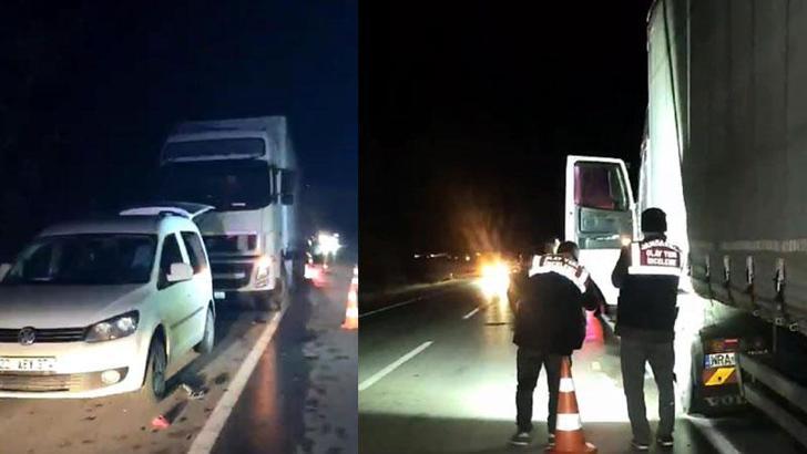 Arızalanan TIR'ını tamir etmeye çalışan Polonyalı şoför, TIR'ın çarpmasıyla öldü