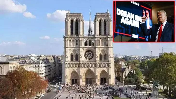 Trump, Notre Dame Katedrali'nin açılışına katılacak