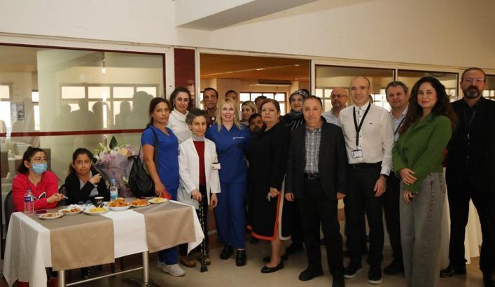 Rektör Özkan engelli çalışanlarla bir araya geldi