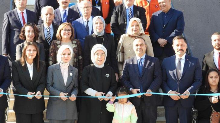 Emine Erdoğan, Hatay'da Engelli Sosyal Girişimcilik Merkezi'nin açılışını yaptı