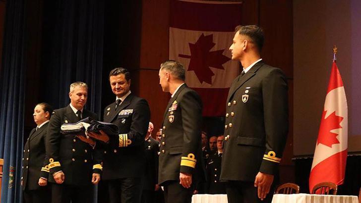 NATO Daimi Deniz Görev Grubu-2'nin komutası Türkiye'ye geçti