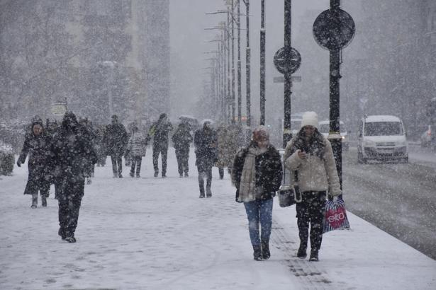 Sivas'ta kar yağışı