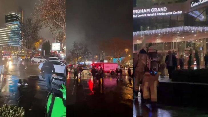 Şişli'deki AVM'de yangın paniği