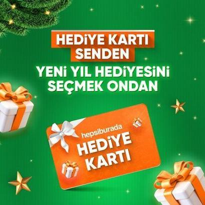 Hepsiburada'dan yılbaşı için hediye çeki imkanı