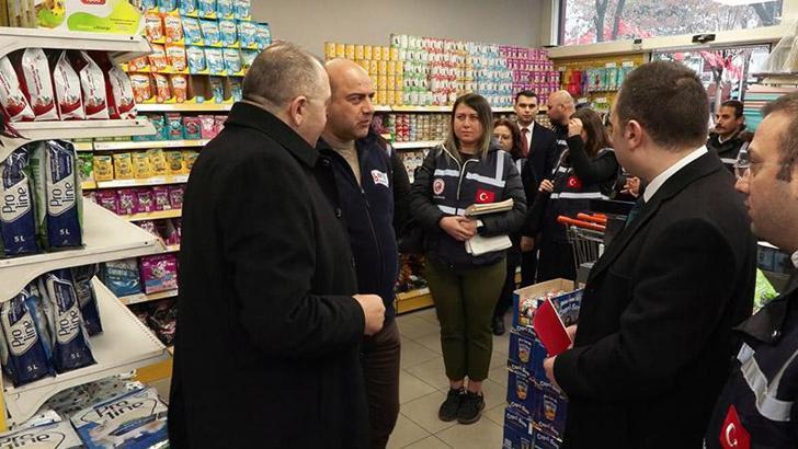 İstanbul'da 25 ilçede fahiş fiyat ve gramaj denetimi