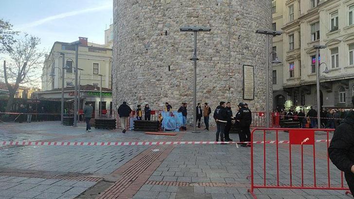 Galata Kulesi'nden düşen kişi hayatını kaybetti